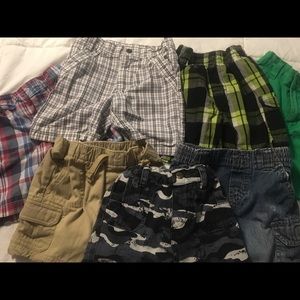7 pr toddler boy shorts. 18-24mos Carhart,etc